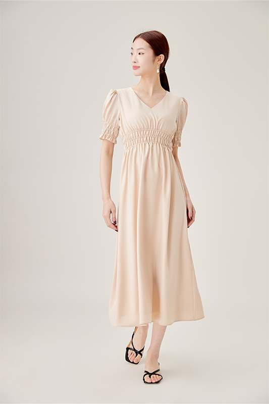 Mint Eyelet Midi Dress