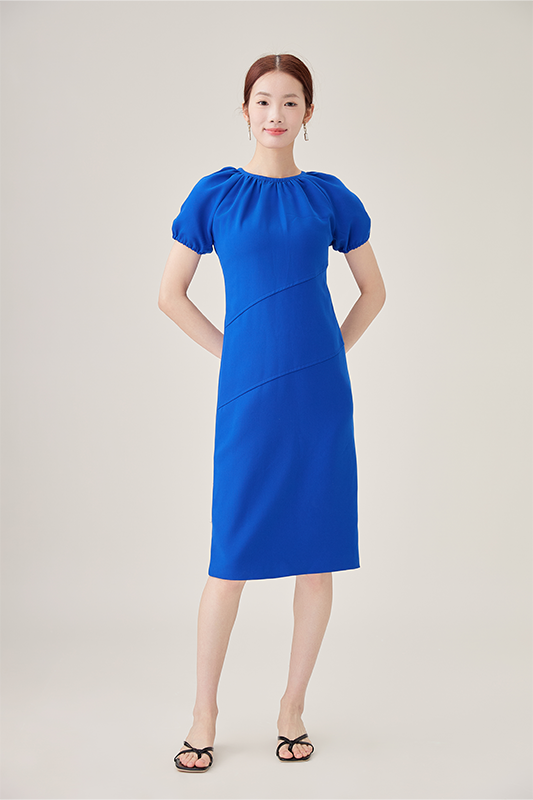 Azureline Midi Dress