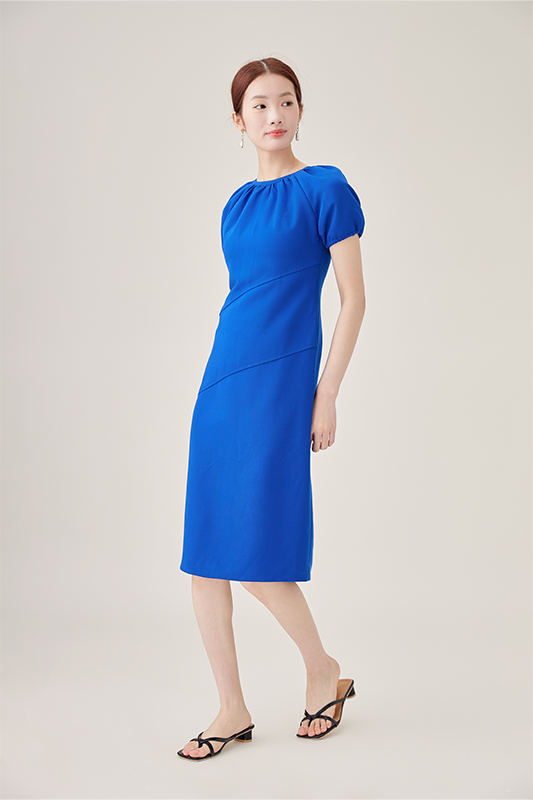 Azureline Midi Dress