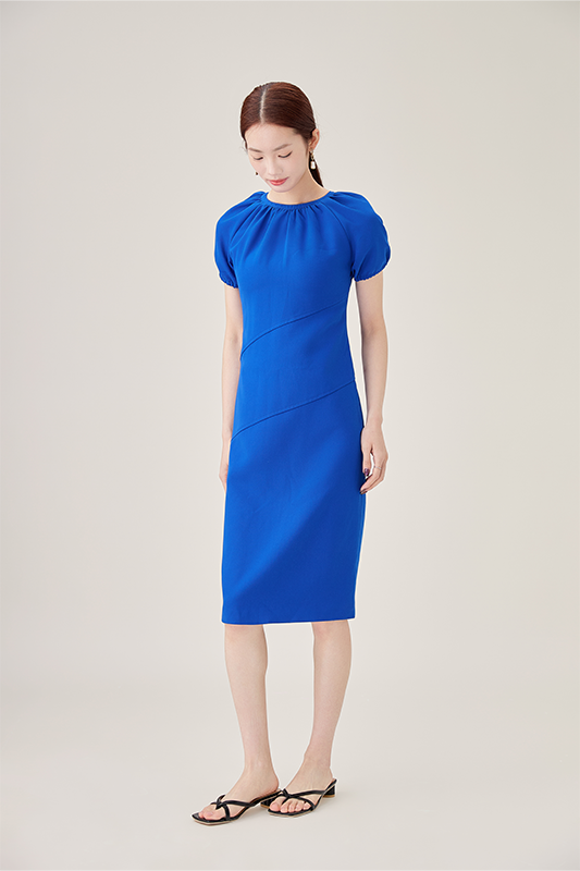 Azureline Midi Dress
