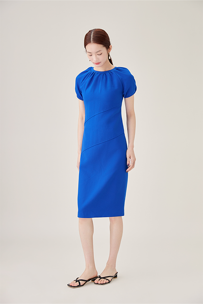 Azureline Midi Dress