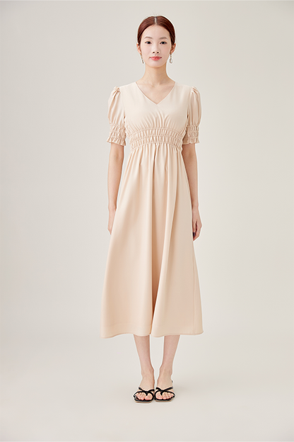Mint Eyelet Midi Dress