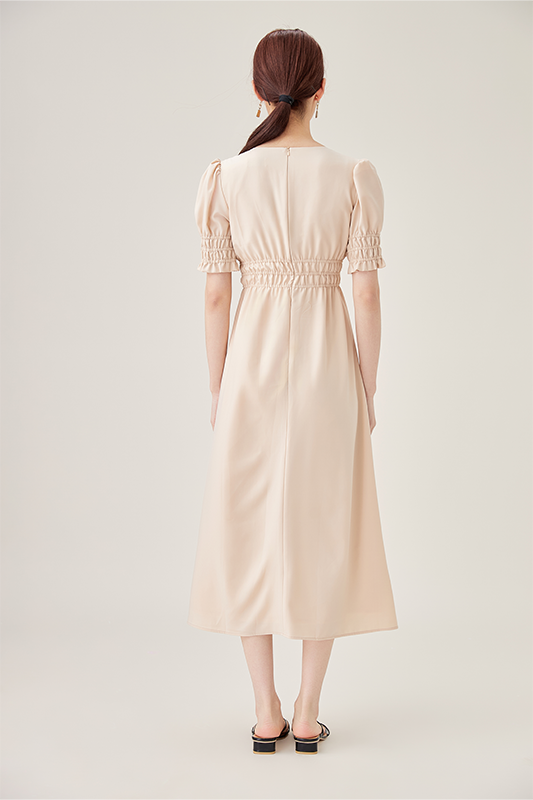 Mint Eyelet Midi Dress