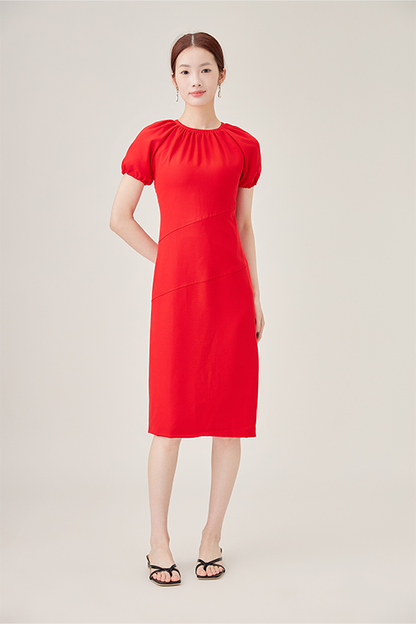 Azureline Midi Dress
