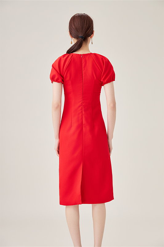 Azureline Midi Dress