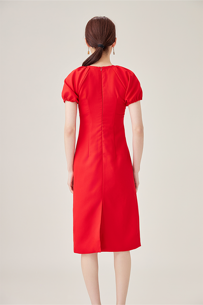 Azureline Midi Dress